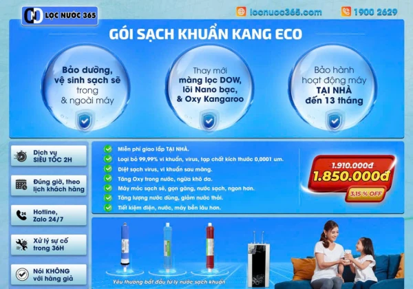 GÓI SẠCH KHUẨN KANG ECO