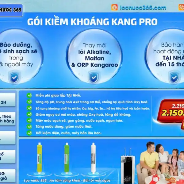 GÓI KIỀM KHOÁNG KANG PRO