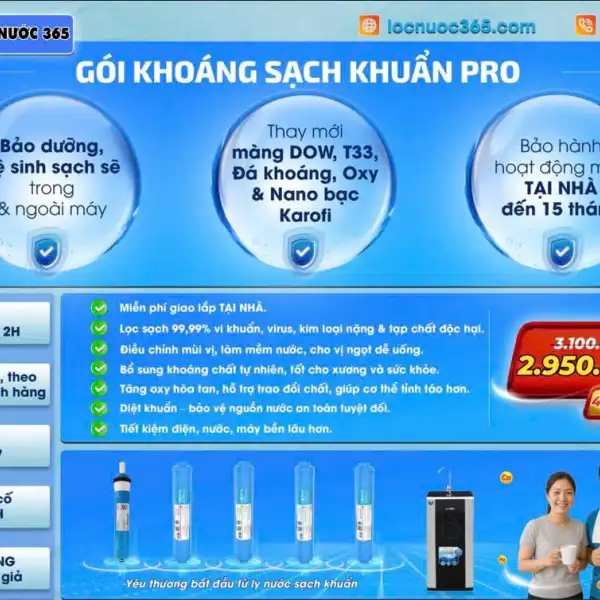 GÓI KHOÁNG SẠCH KHUẨN PRO