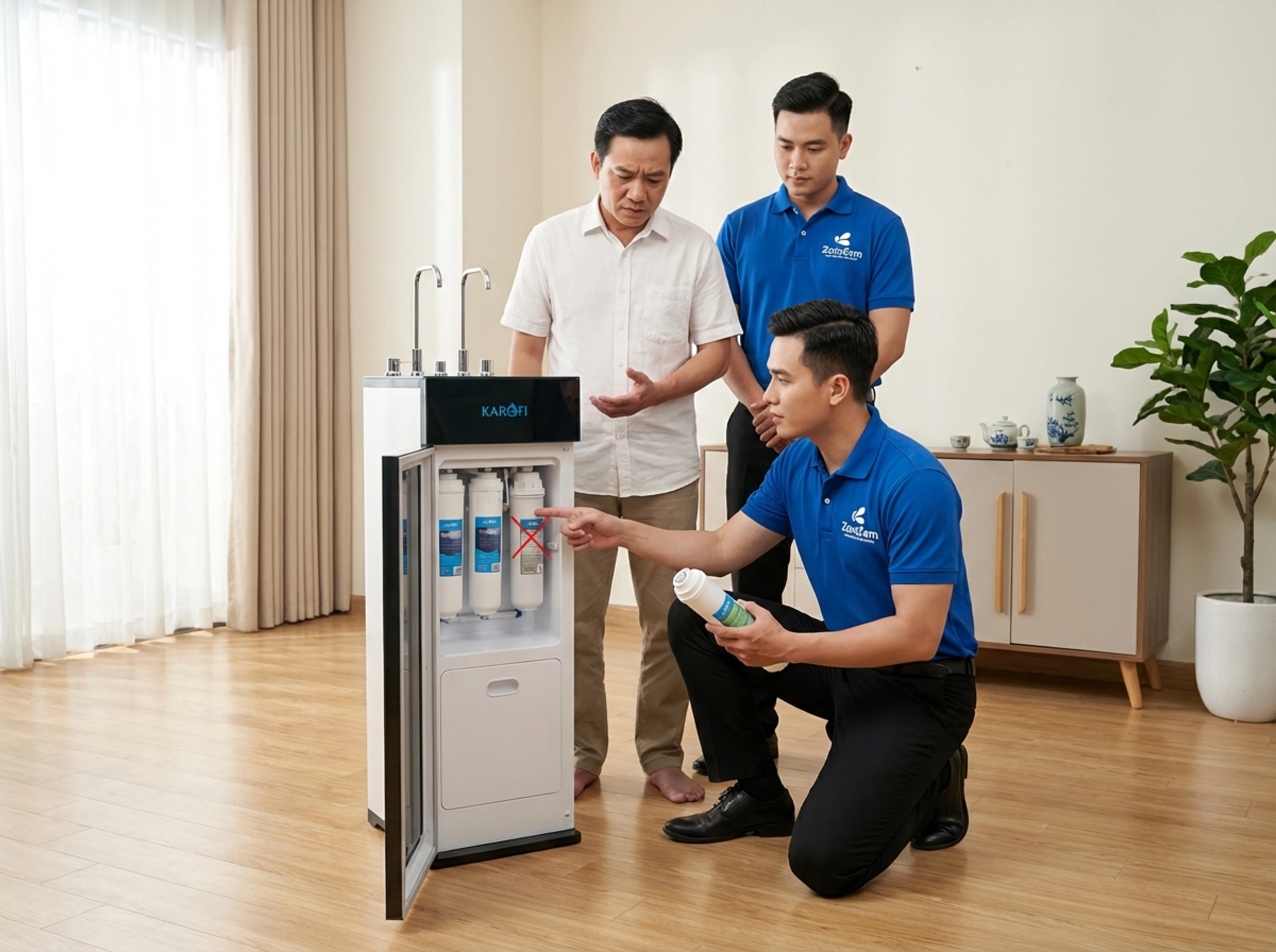 Đừng Để Máy Lọc Nước Biến Thành "Ổ Vi Khuẩn": 3 Dấu Hiệu Cảnh Báo Bạn Cần Thay Lõi Ngay!