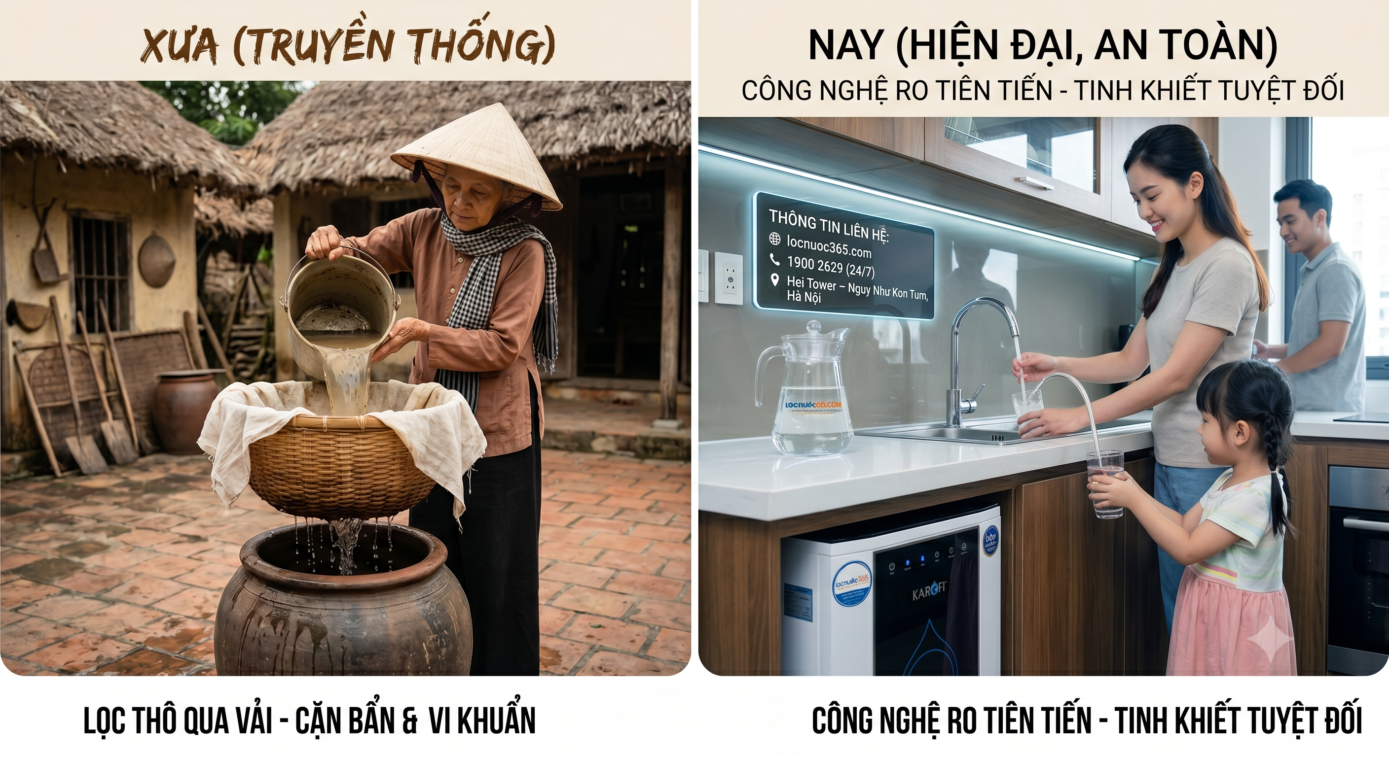 Cách Lọc Nước Sạch Xưa Và Nay Có Gì Khác Biệt? Đâu Là Giải Pháp Tối Ưu?