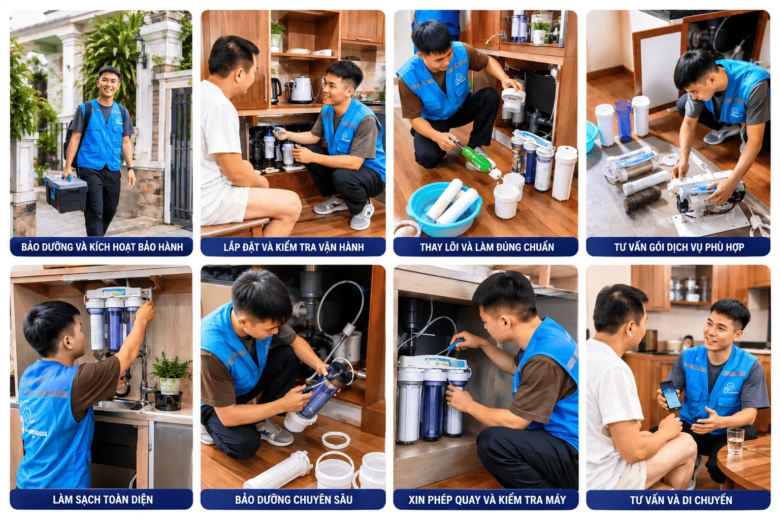 quy trinh dich vụ