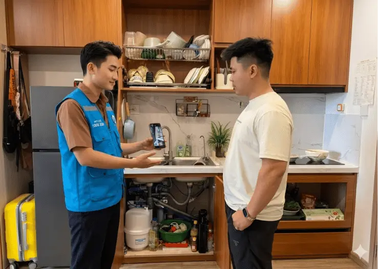 Tại Sao Lọc Nước 365 Luôn Xin Phép Quay Video Trước Khi Sửa Máy?
