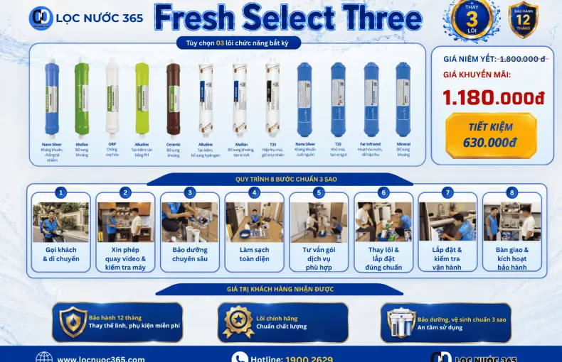 FRESH SELECT THREE