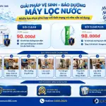 Thay Lõi Lọc Nước Tại Nhà Gói Clear Plus 98.000đ: Gồm Những Gì, Ai Nên Chọn?