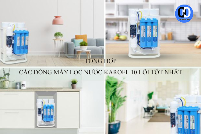 máy lọc nước 10 lõi