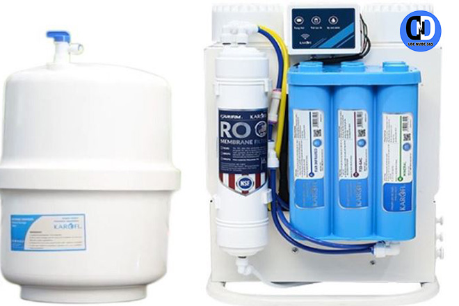 Hệ thống 10 lõi lọc mạnh mẽ