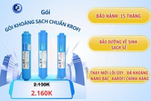 Gói khoáng sạch chuẩn Krofi