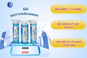 Gói sạch khuẩn karofi